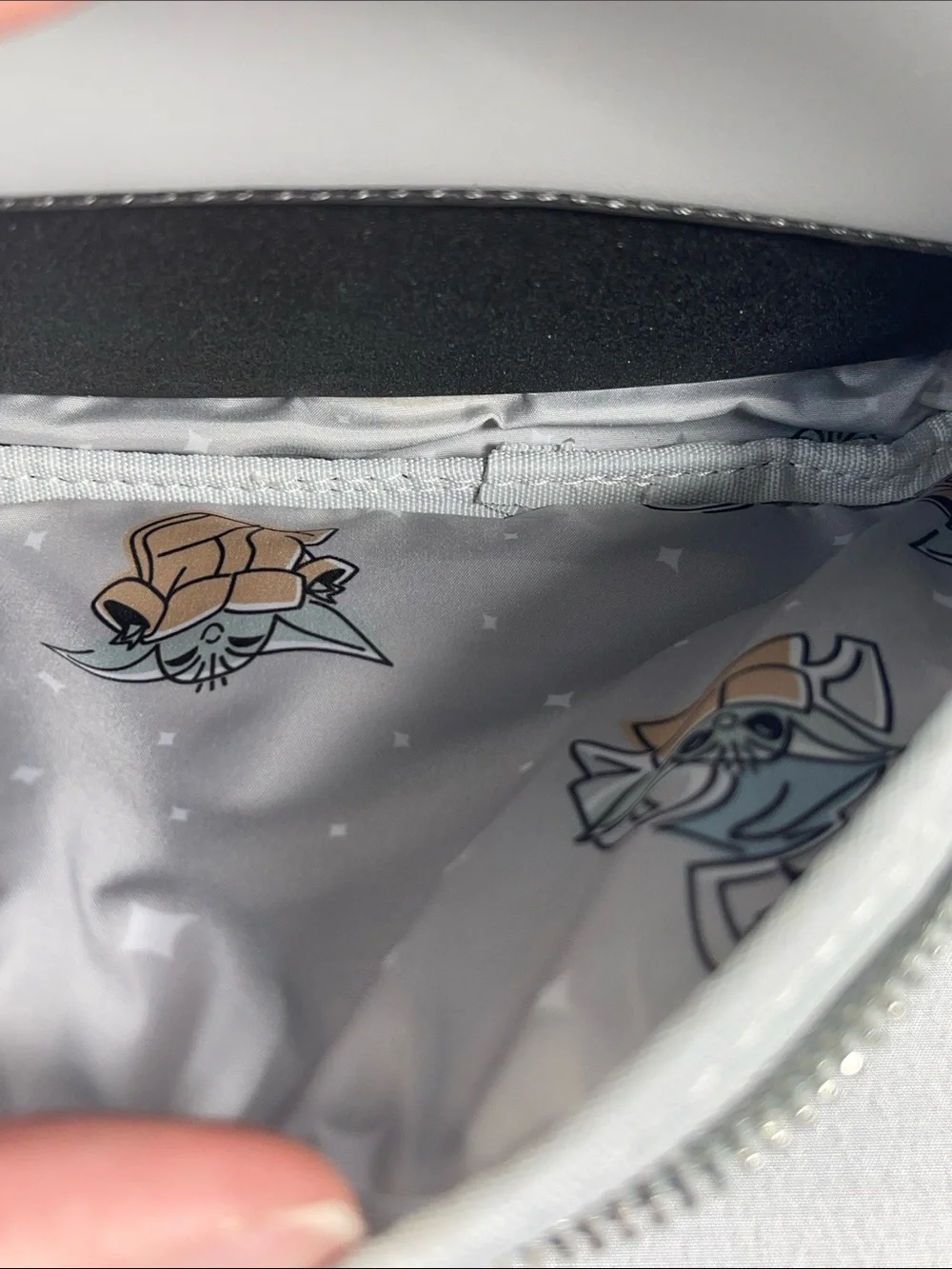 Disney Loungefly 2025 Star Wars Grogu Baby Yoda & Mandalorian Mini Backpack